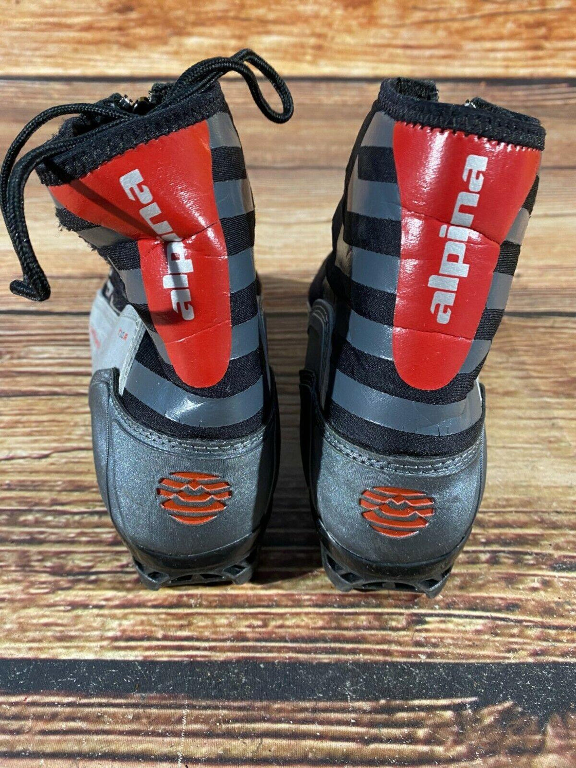 Alpina T10 Jr Touring Nordic Cross Country Ski Boots Size EU36 US4.5 NNN 2901