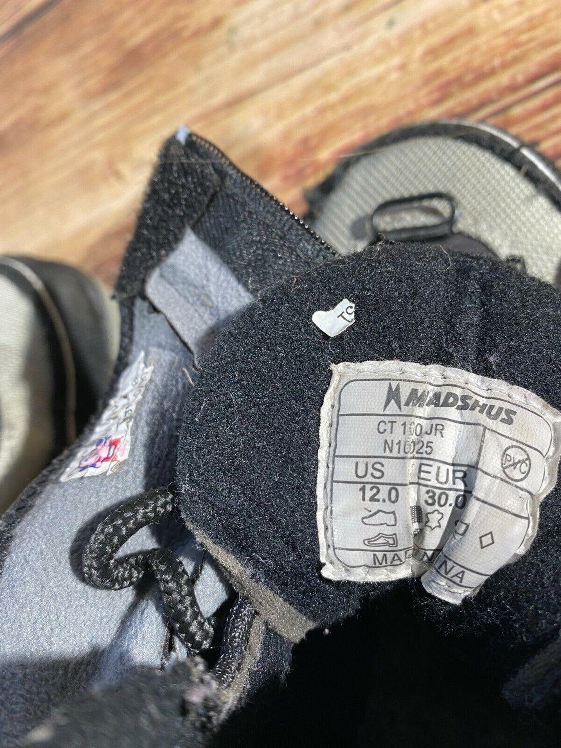 Madshus CT100 Jr Cross Country Ski Boots Size EU30 for NNN M-147