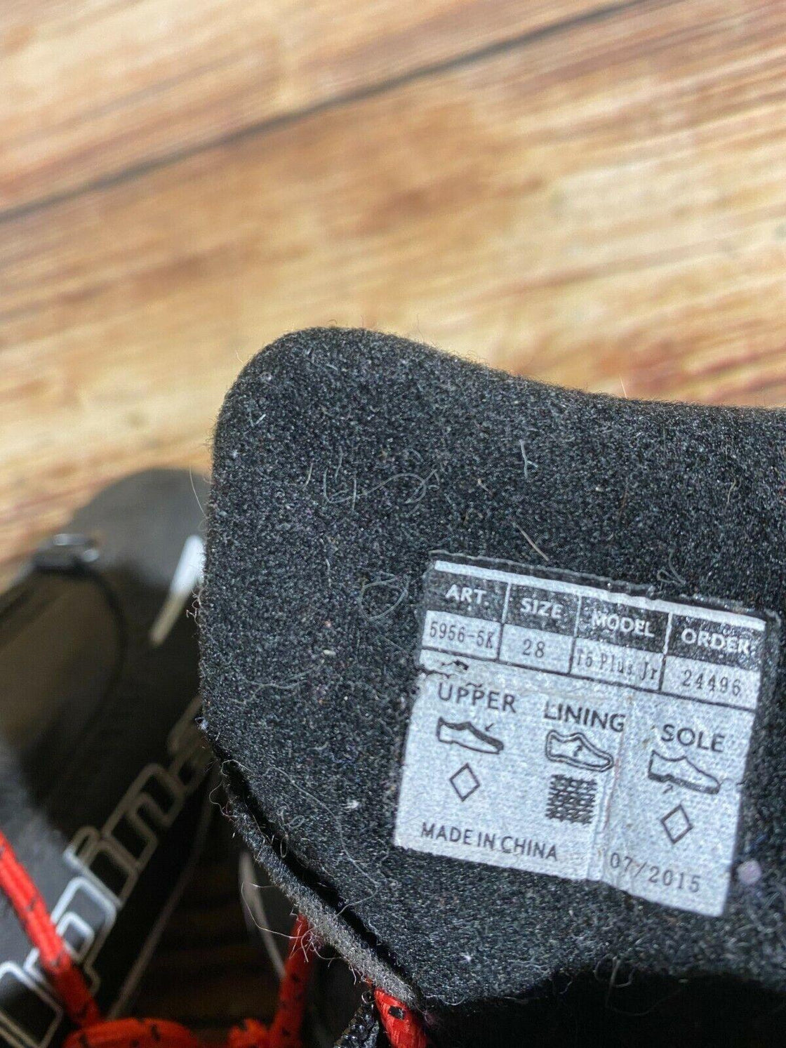 Alpina T5Plus Kids Nordic Cross Country Ski Boots Size EU28 US10.5 for NNN A-79