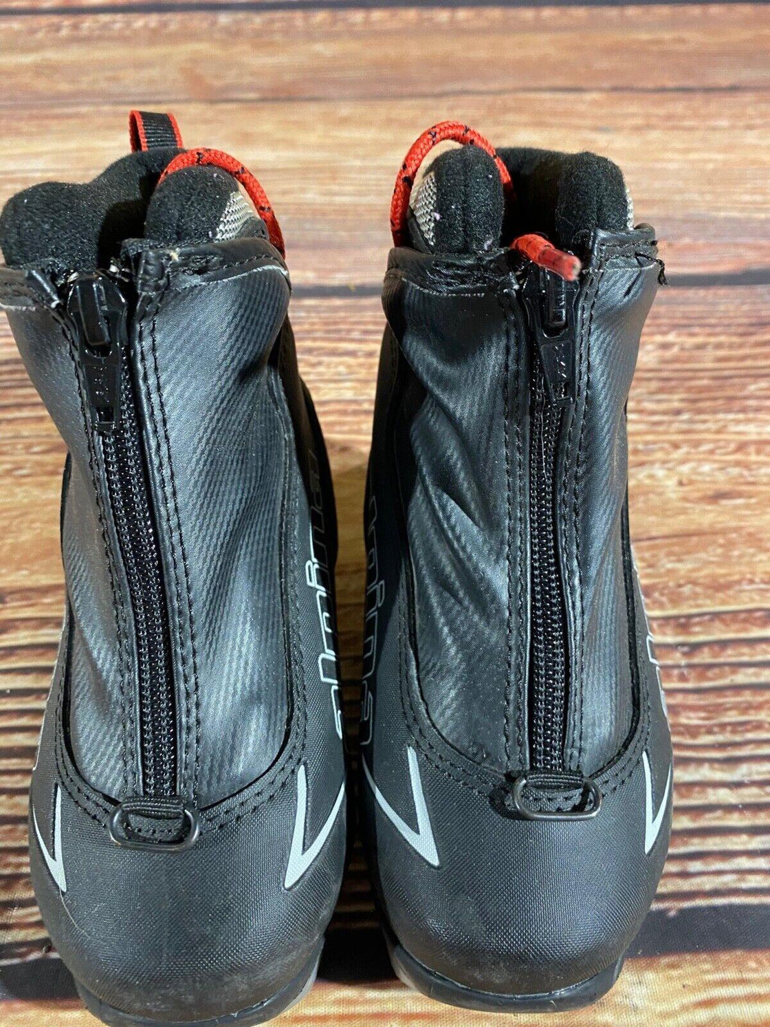 Alpina T5plus Kids Nordic Cross Country Ski Boots Size EU25 US8.5 NNN A-1210