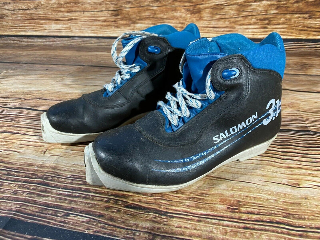 SALOMON 3.1 Nordic Cross Country Ski Boots Size EU40 US7.5 SNS profil 2042