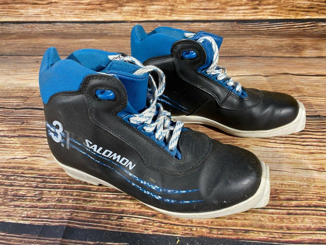 SALOMON 3.1 Nordic Cross Country Ski Boots Size EU40 US7.5 SNS profil 2042
