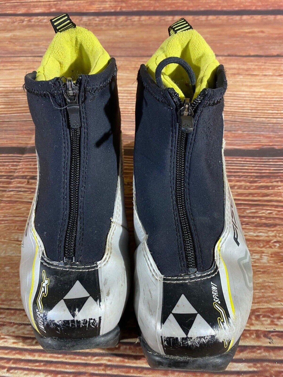 Fischer XJ Sprint Nordic Cross Country Ski Boots Size EU36 US4.5 NNN 1411