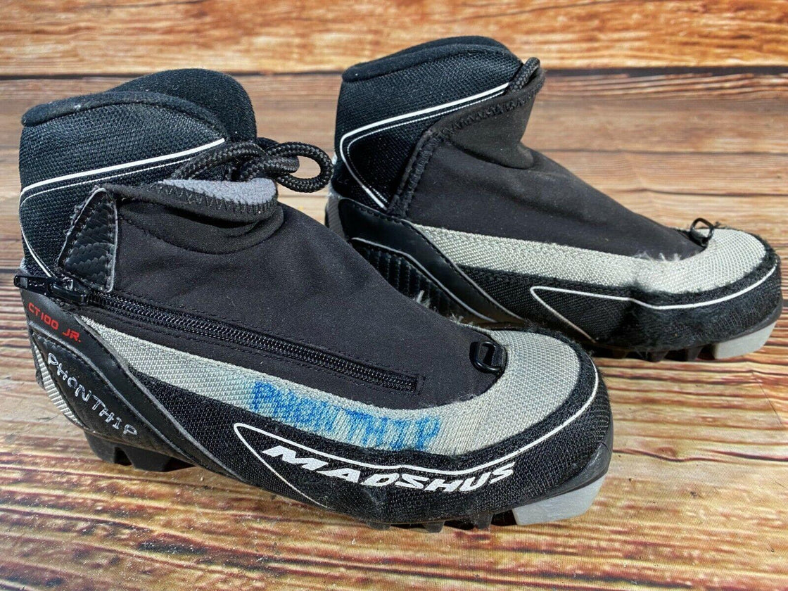 Madshus CT100 JR Cross Country Ski Boots Size EU32 for NNN M-5