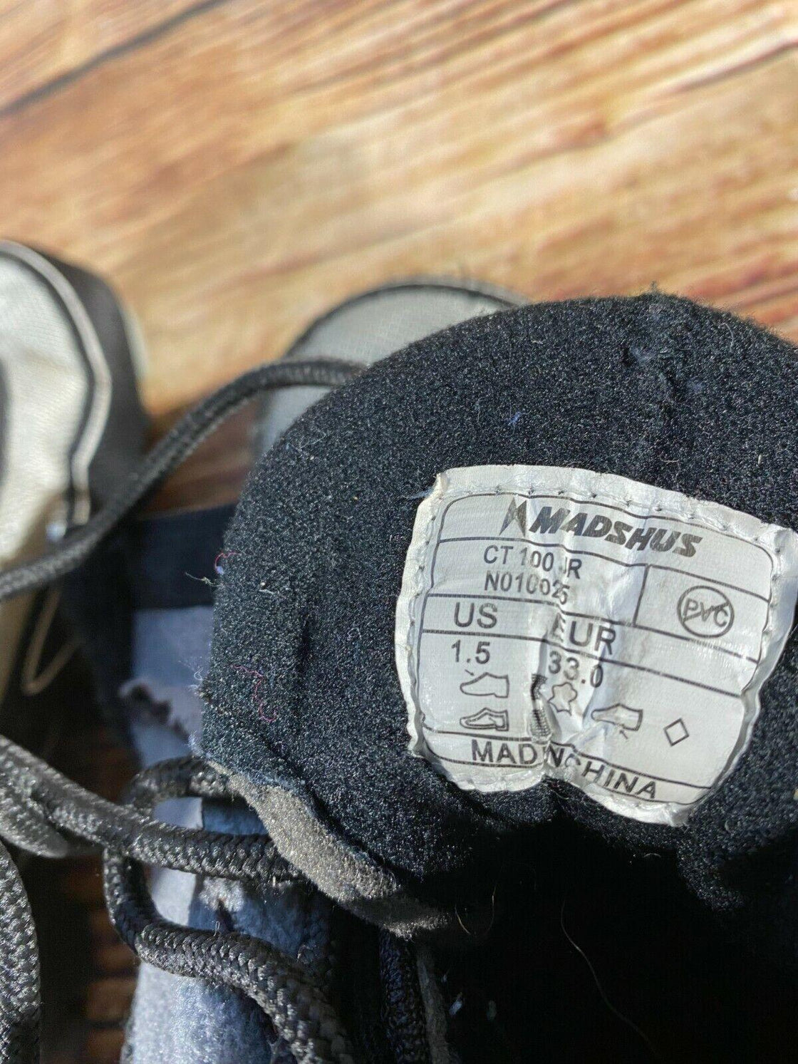 Madshus CT100 JR Cross Country Ski Boots Size EU33 for NNN M-81