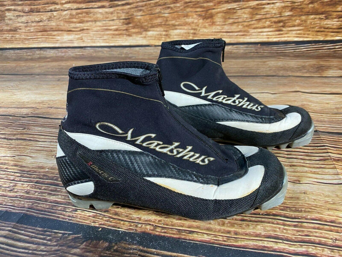 Madshus Metis-C Nordic Cross Country Ski Boots Size EU38 US5.5 NNN 2612