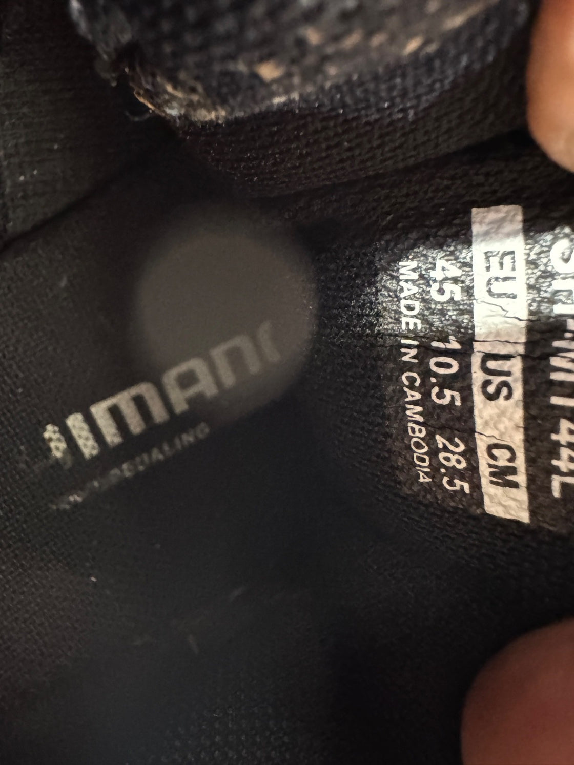 SHIMANO MT44 Cycling MTB Shoes Mountain Bike EU45 US10.5 UK10 Mondo 285  cs 719