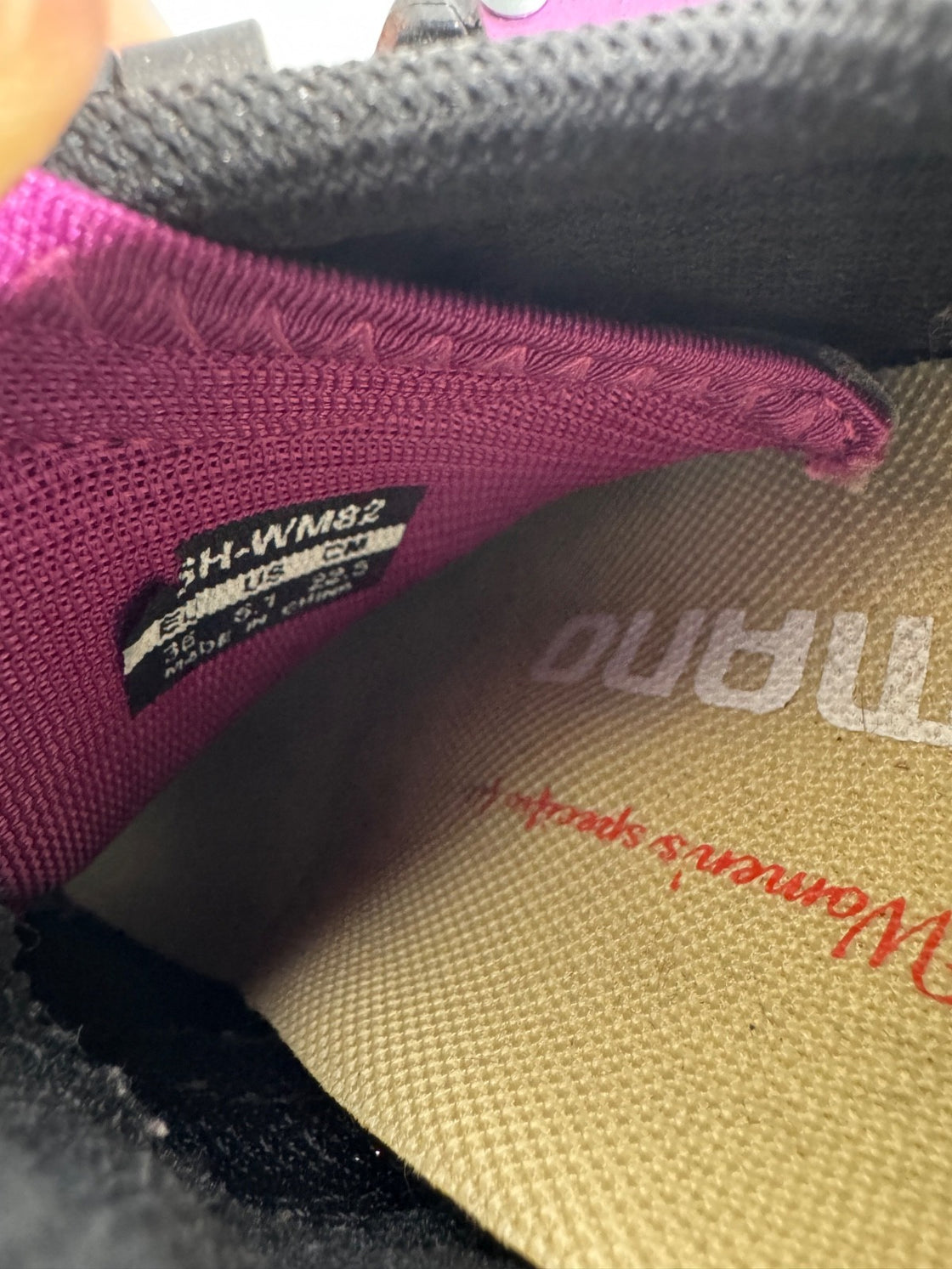 SHIMANO Cycling MTB Shoes Mountain Bike EU36 US5.1 UK4 Mondo 225 mm cs 1272