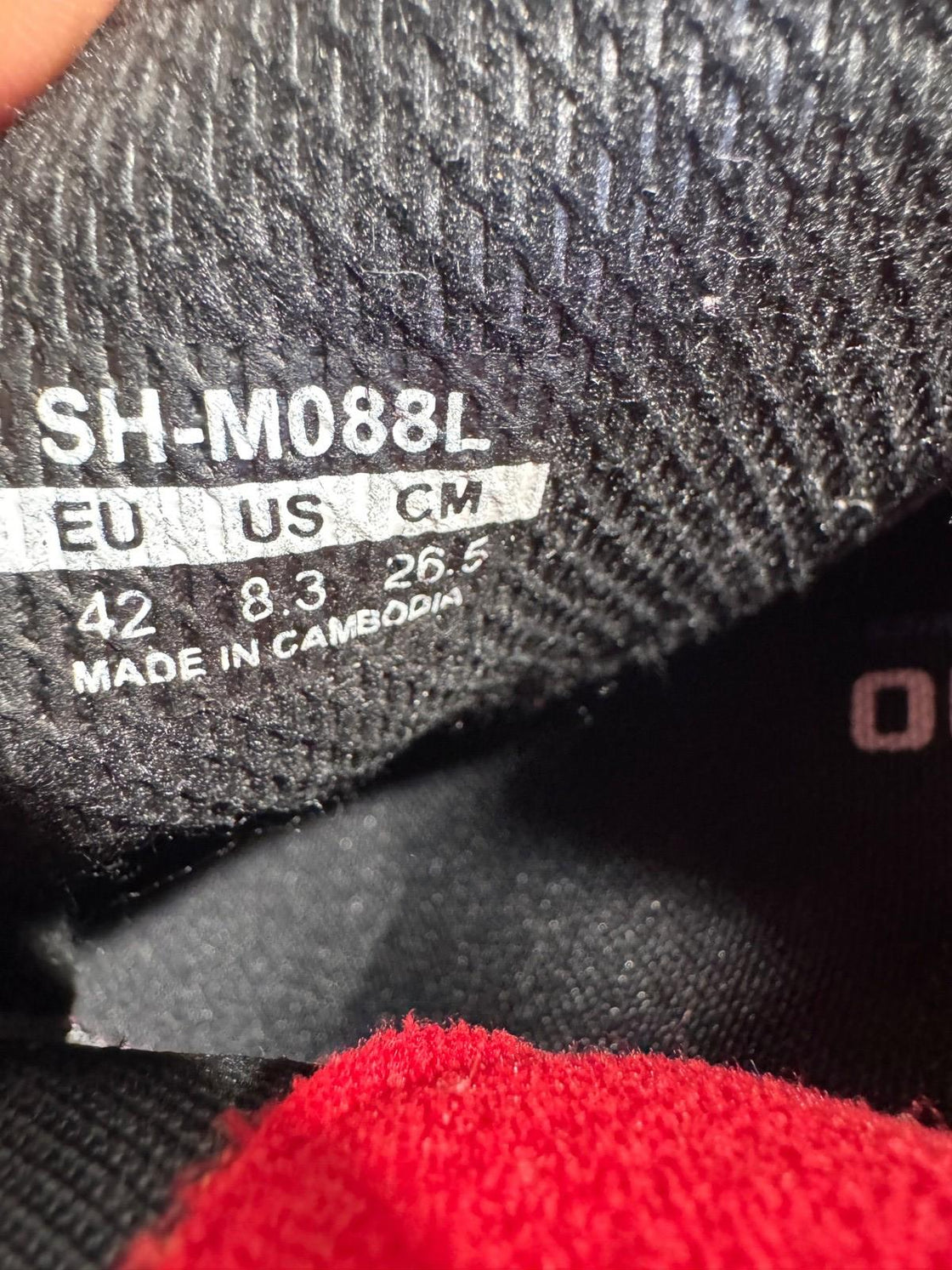 SHIMANO M088 Cycling MTB Shoes Mountain Bike EU42 US8.3 UK8 Mondo 265 cs 1275