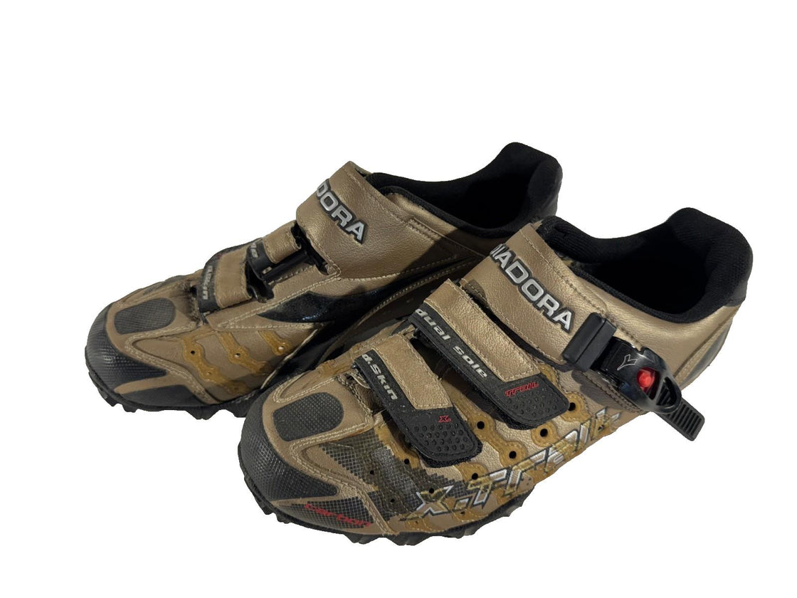 DIADORA X-Trail Cycling MTB Shoes Mountain Bike EU41 US8 UK7.5 Mondo 257 cs 1284