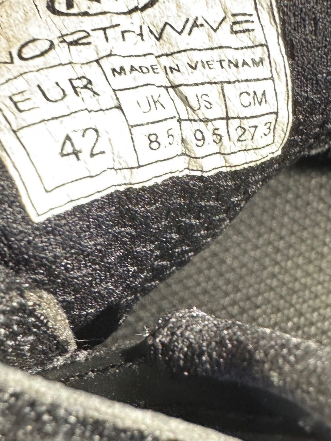 NORTHWAVE Cycling MTB Shoes Mountain Bike EU42 US9.5 UK8.5 Mondo 270 cs 1295