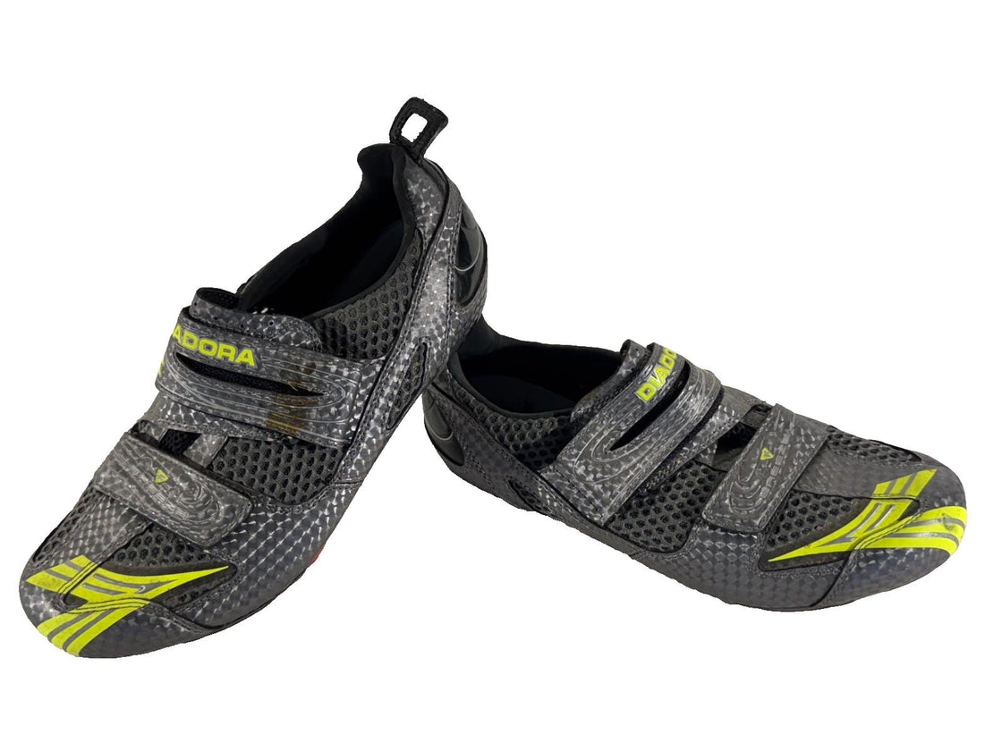DIADORA Road Cycling Shoes 3 Bolts Size EU39 US6.5 UK6 Mondo 245 cs 1309