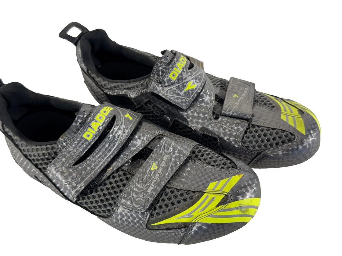 DIADORA Road Cycling Shoes 3 Bolts Size EU39 US6.5 UK6 Mondo 245 cs 1309