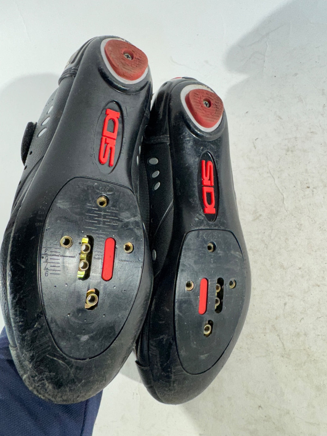 SIDI Road Cycling Shoes 3 Bolts EU42 US8 UK7 Mondo 258 cs 1317