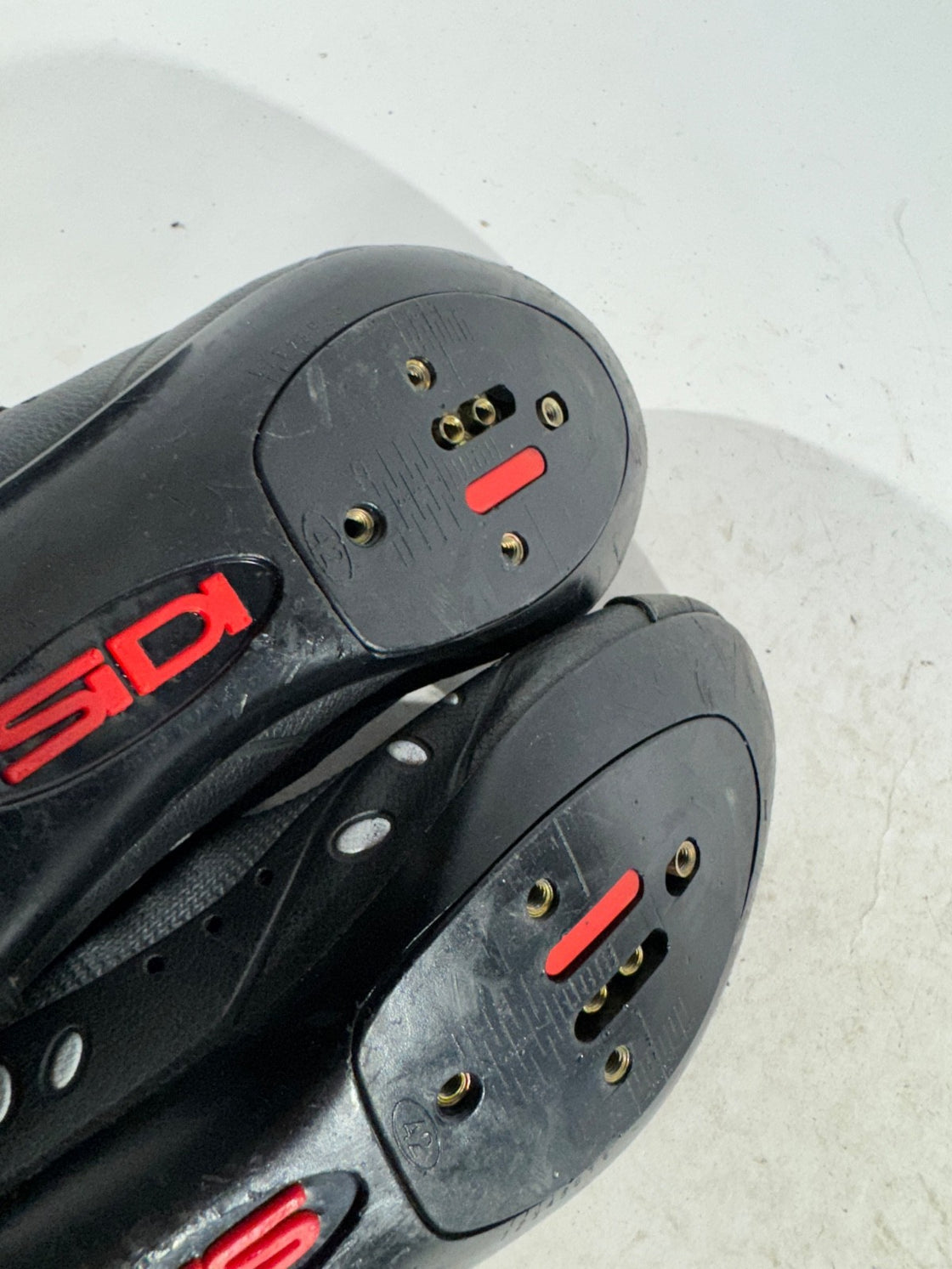 SIDI Road Cycling Shoes 3 Bolts EU42 US8 UK7 Mondo 258 cs 1317