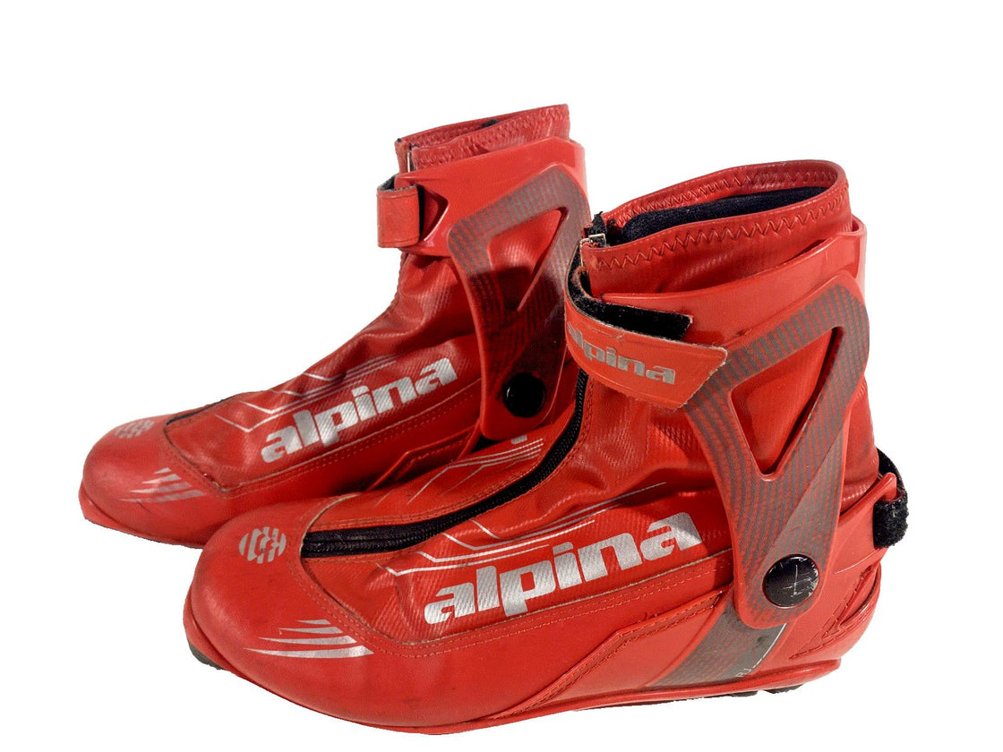 Alpina RJ Skate Nordic Cross Country Ski Boots Size EU42 US9 for NNN 3218