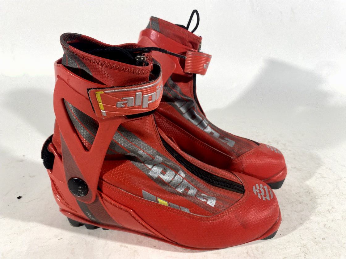 Alpina RJ Skate Cross Country Nordic Ski Boots Size EU37 US5 NNN 3219