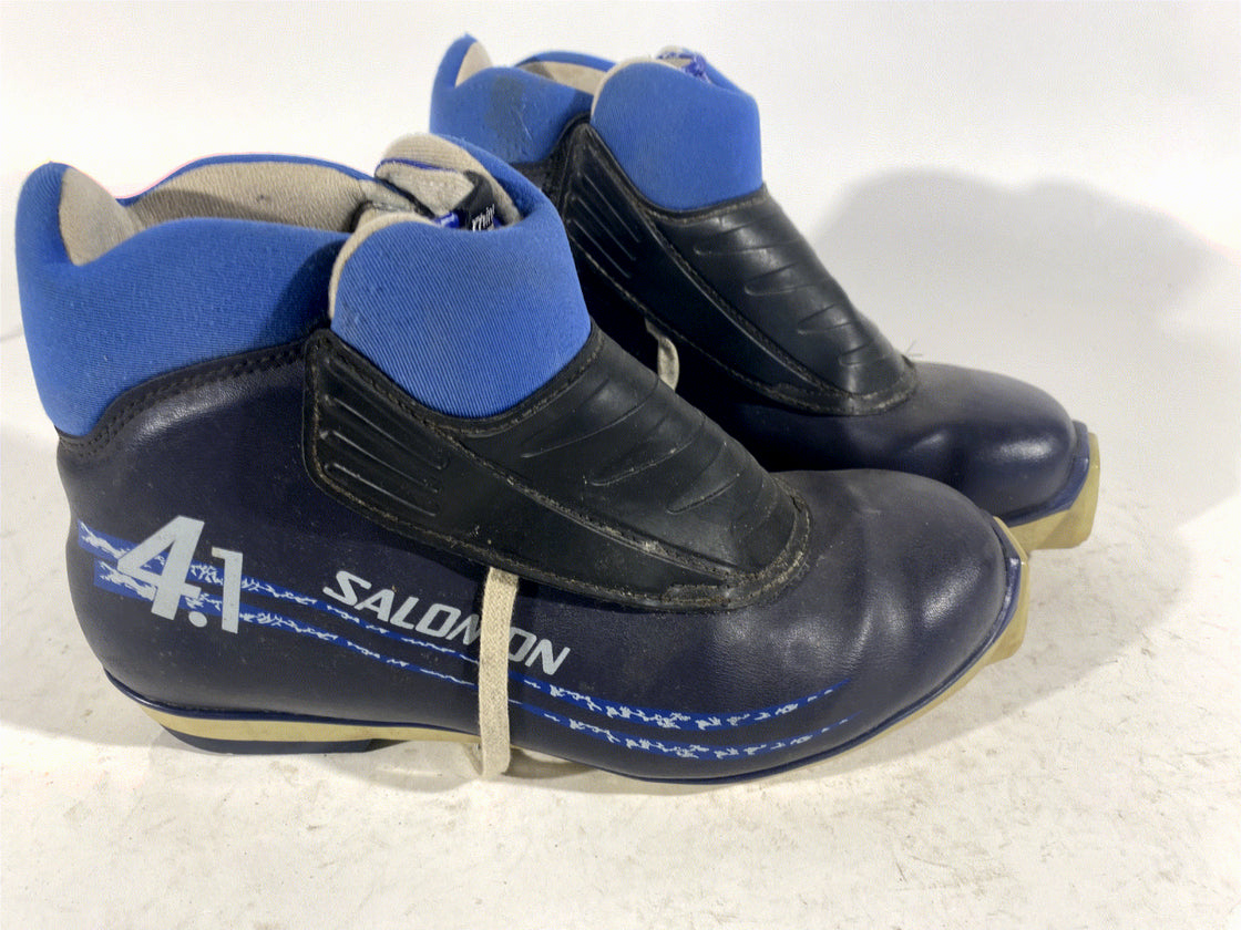 Salomon Classic Nordic Cross Country Ski Boots Size EU43 US9.5 SNS Profil 3227