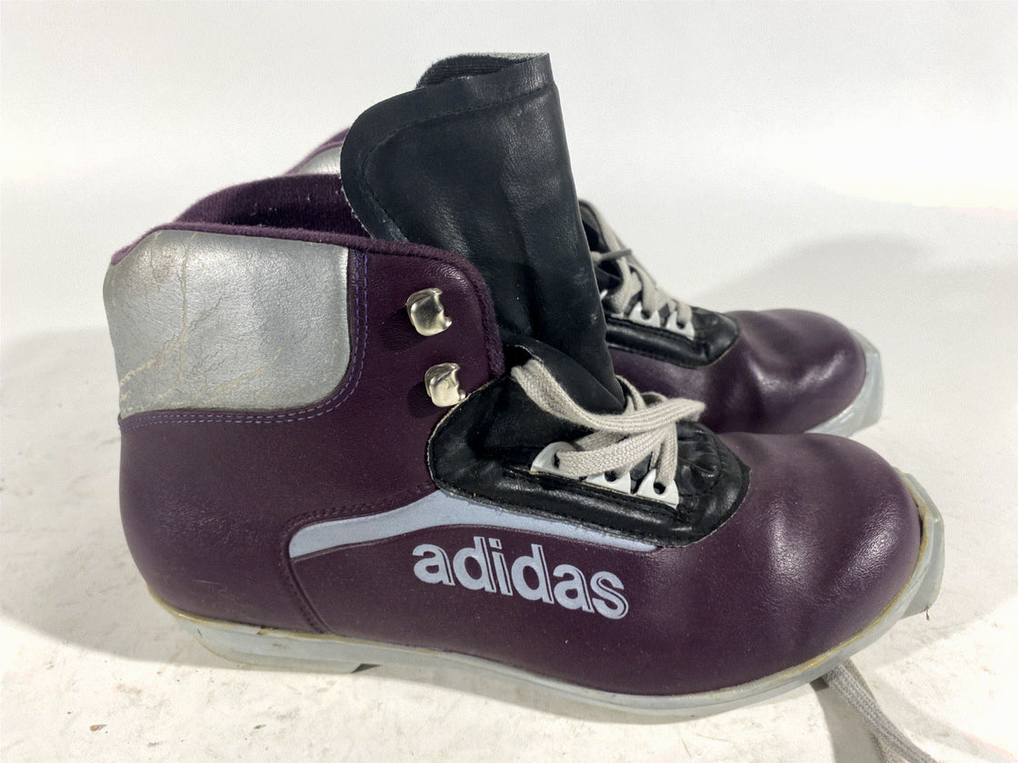 Adidas Classic Nordic Cross Country Ski Boots Size EU40 US8 SNS Profil 3229  Used