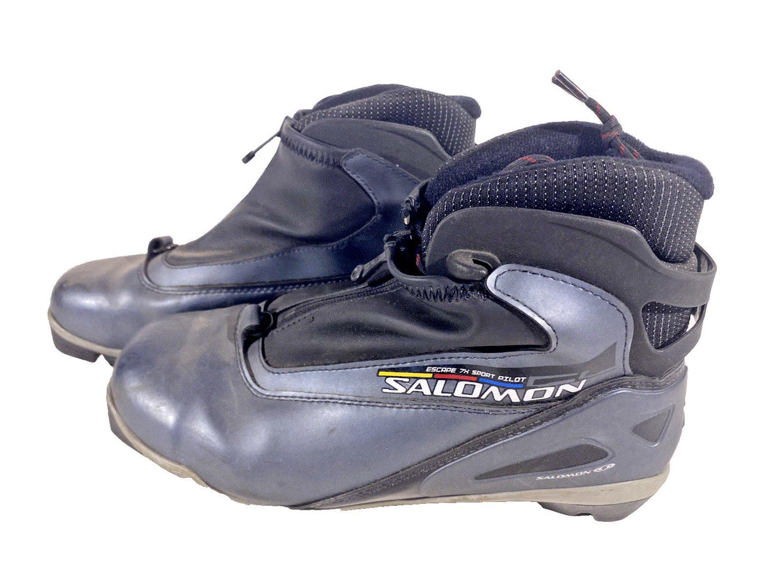 SALOMON Escape 6 Nordic Cross Country Ski Boots Size EU41 1/3 US8 SNS Pilot 3230