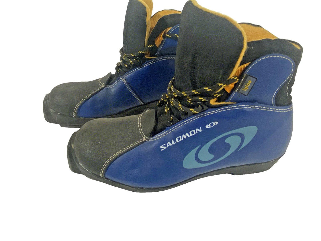 SALOMON Classic Nordic Cross Country Ski Boots Size EU37 US4.5 SNS Profil 1361