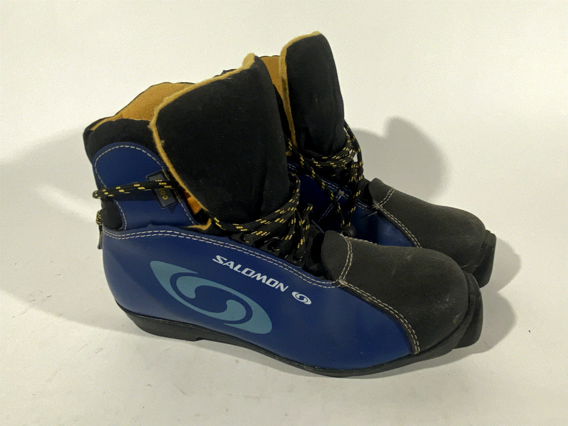SALOMON Classic Nordic Cross Country Ski Boots Size EU37 US4.5 SNS Profil 1361