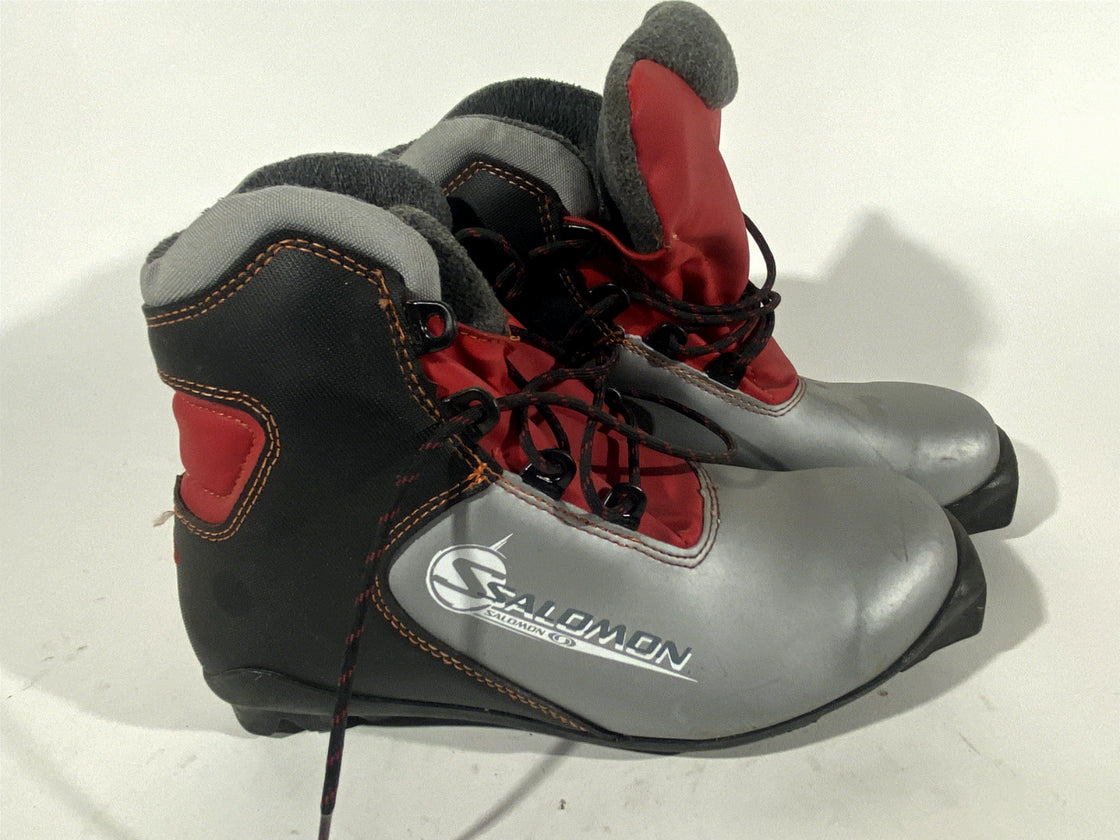 SALOMON Nordic Cross Country Ski Boots Size EU38 US5.5 SNS Profil 1362