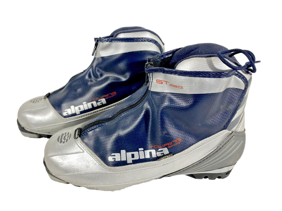 Alpina ST28G Nordic Cross Country Ski Boots Size EU41 US8 for NNN 1381
