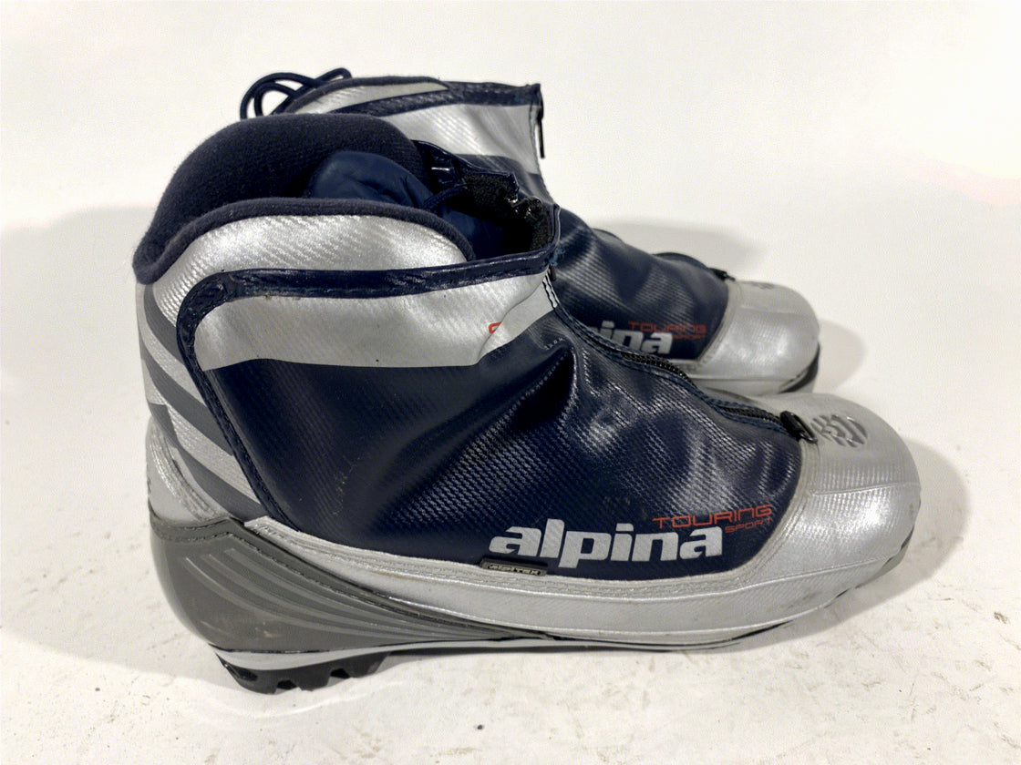 Alpina ST28G Nordic Cross Country Ski Boots Size EU41 US8 for NNN 1381