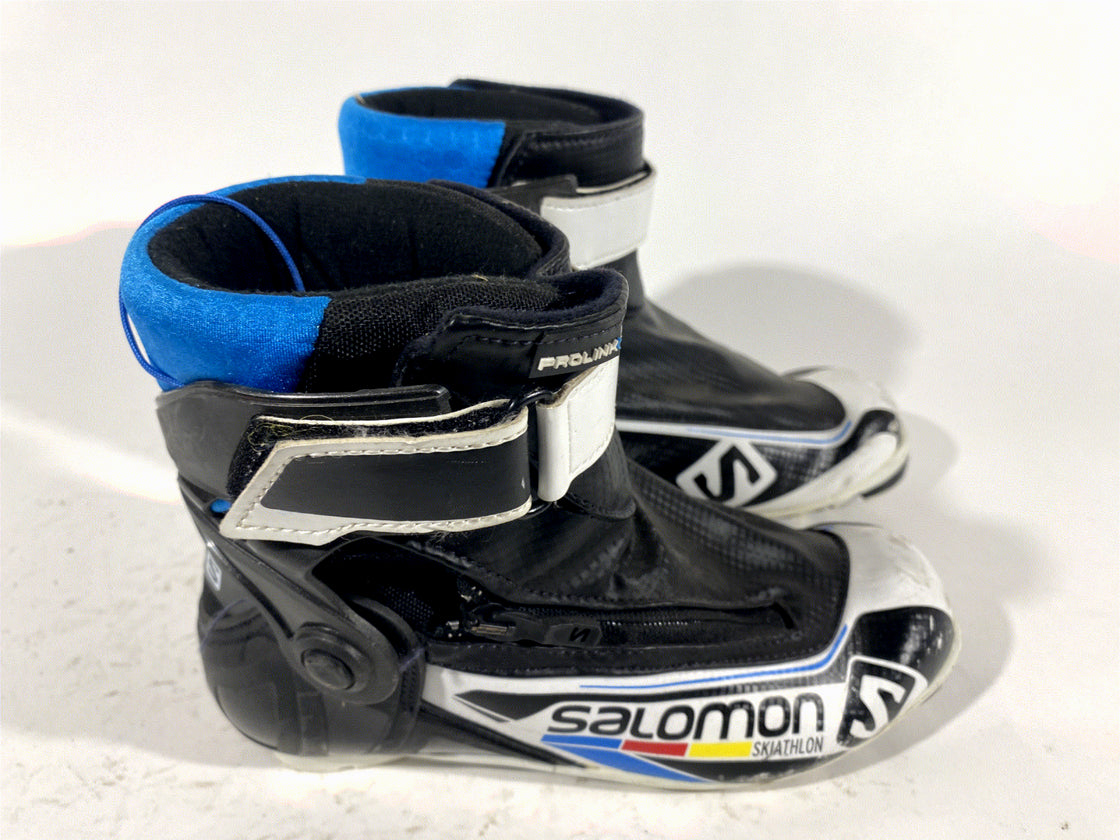 Salomon Skiathlon Nordic Cross Country Ski Boots NNN EU37 1/3  US5 Prolink 1179