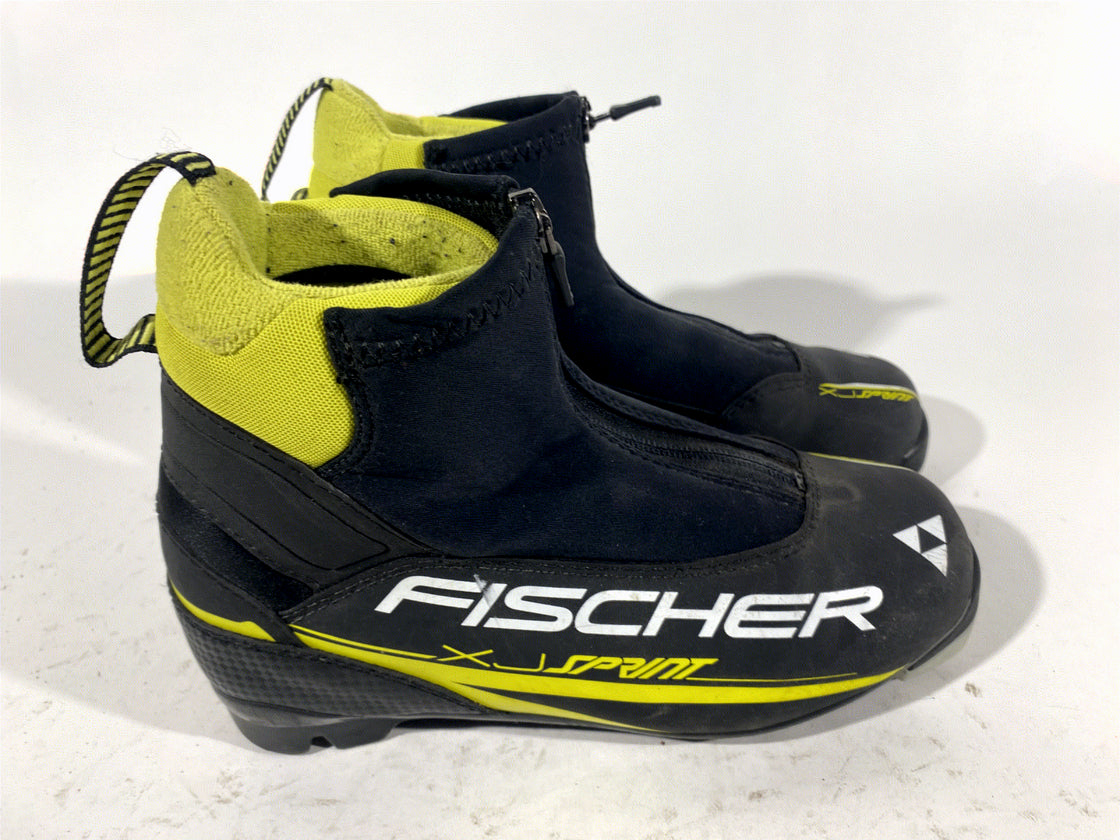 Fischer XJ Sprint Nordic Cross Country Ski Boots Size EU37 US5.5 NNN 1386