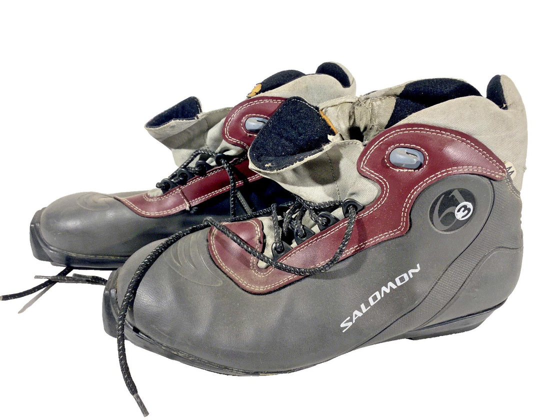 Salomon Classic Nordic Cross Country Ski Boots Size EU44 US10 SNS Profil 1388