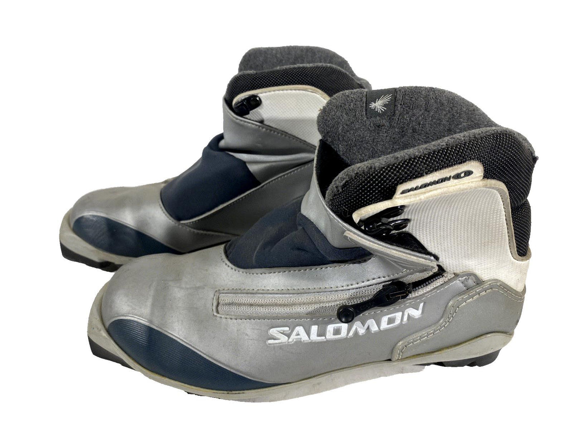 SALOMON Classic Nordic Cross Country Ski Boots Size EU38 2/3 US7 SNS Profil 1393