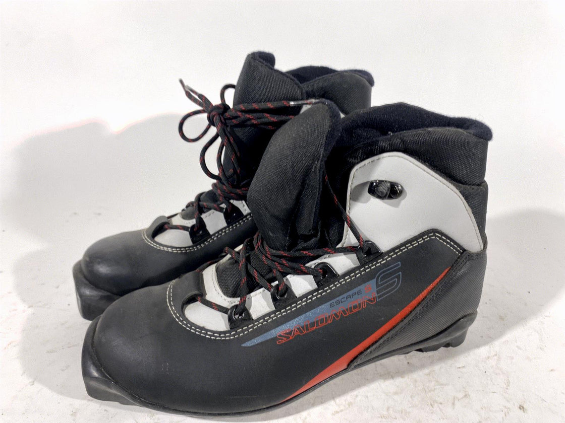 SALOMON Escape Nordic Cross Country Ski Boots Size EU38 2/3 US6 SNS Profil 1401