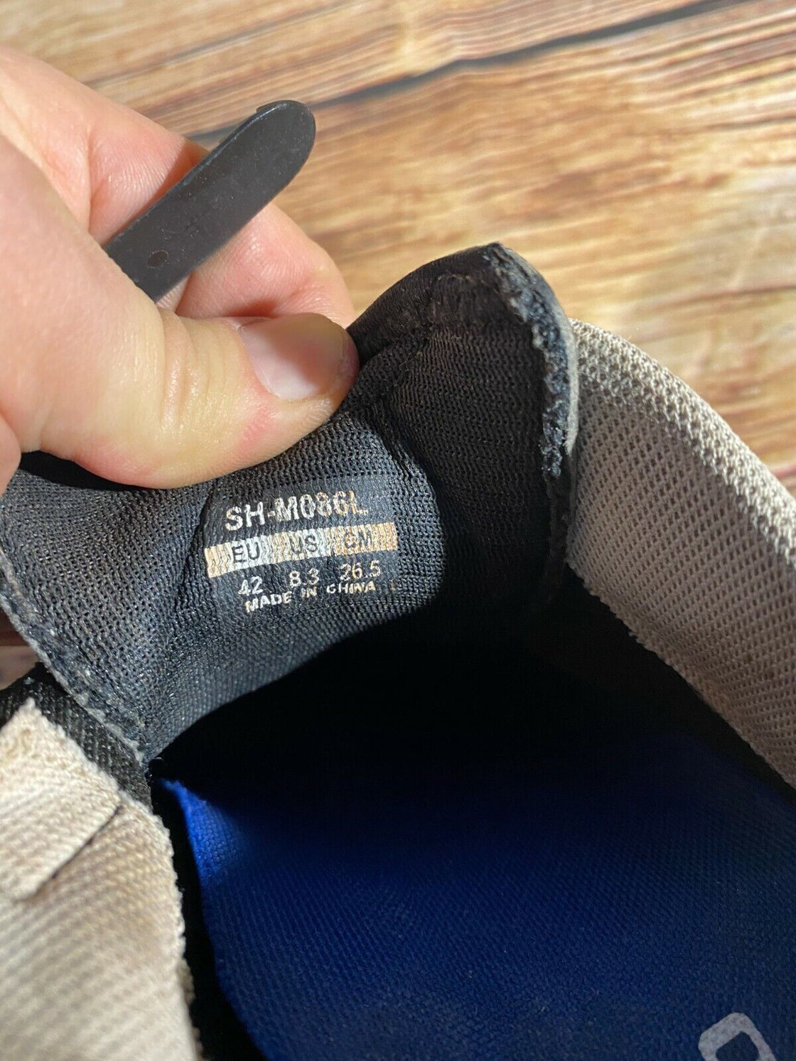 SHIMANO M086 Cycling MTB Shoes Mountain Biking Boots Size EU42 with SPD  cs1149