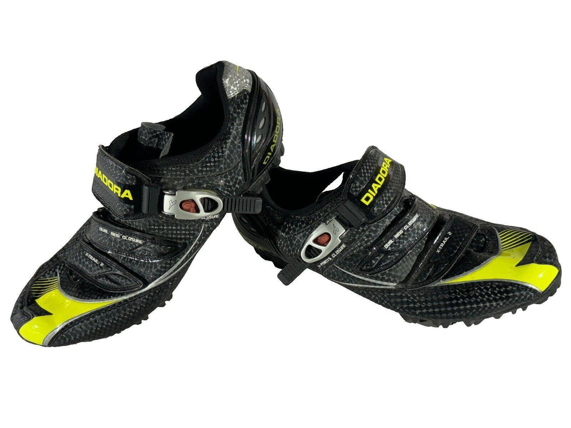 DIADORA X-trail Cycling MTB Shoes Bike Boots Size EU47 US12.5 Mondo 296  cs203