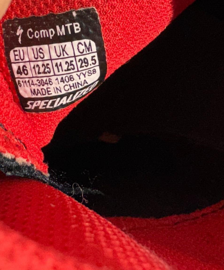 SPECIALIZED Comp Boa Cycling MTB Shoes Boots EU46 US12.25 Mondo 295 cs224