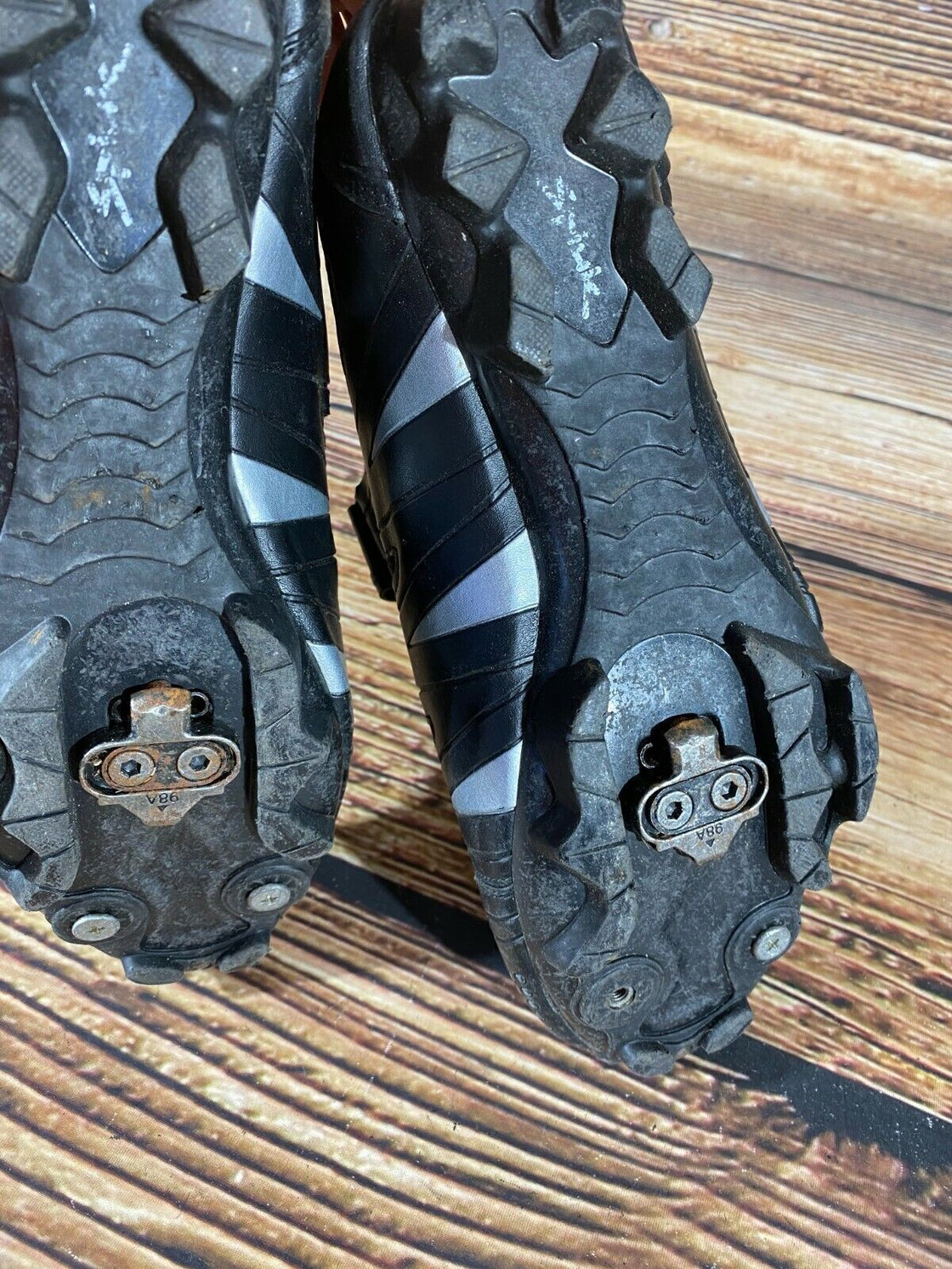 SPIUK Cycling MTB Shoes Mountain Biking Boots Size EU43 With Cleats cs1074
