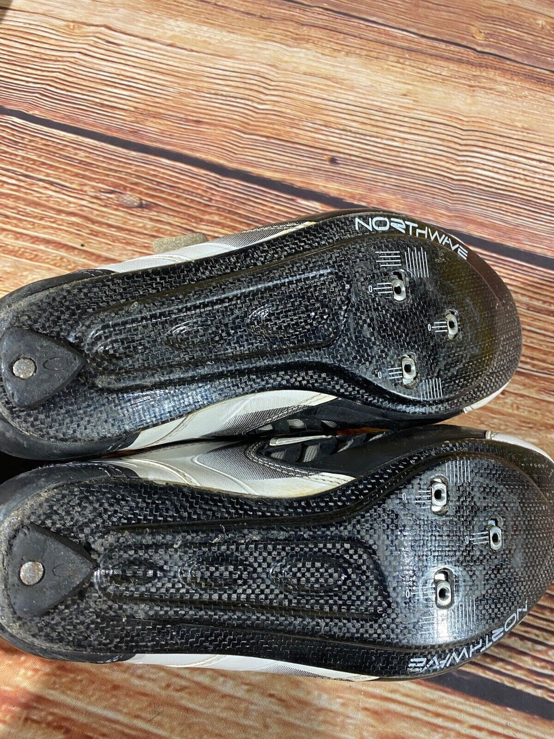 NORTHWAVE Road Cycling Shoes Size 3 Bolts EU43.5 US10 Mondo 274 cs892