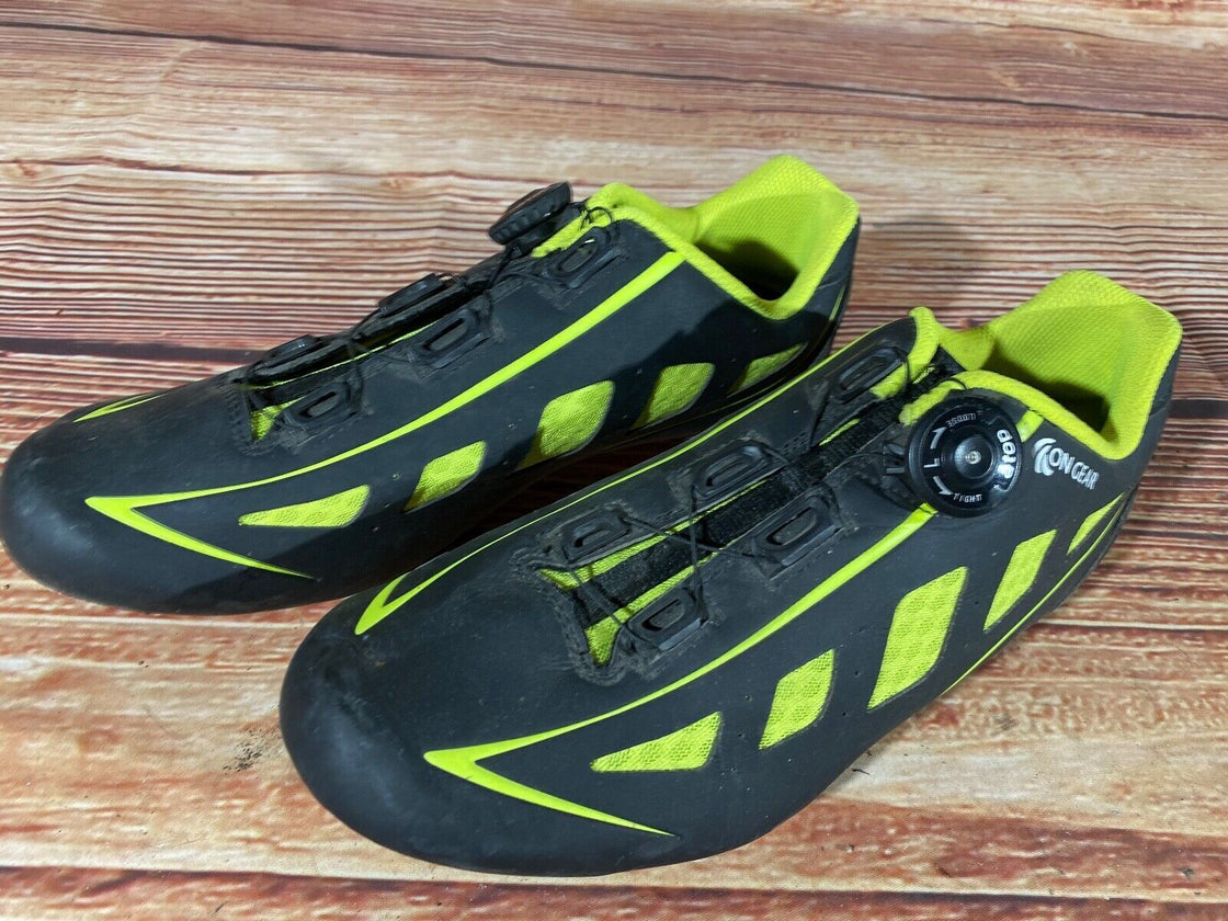 ON GEAR Carbon Road Cycling Shoes Size 3 Bolts EU43 US9.5 Mondo 275  cs817