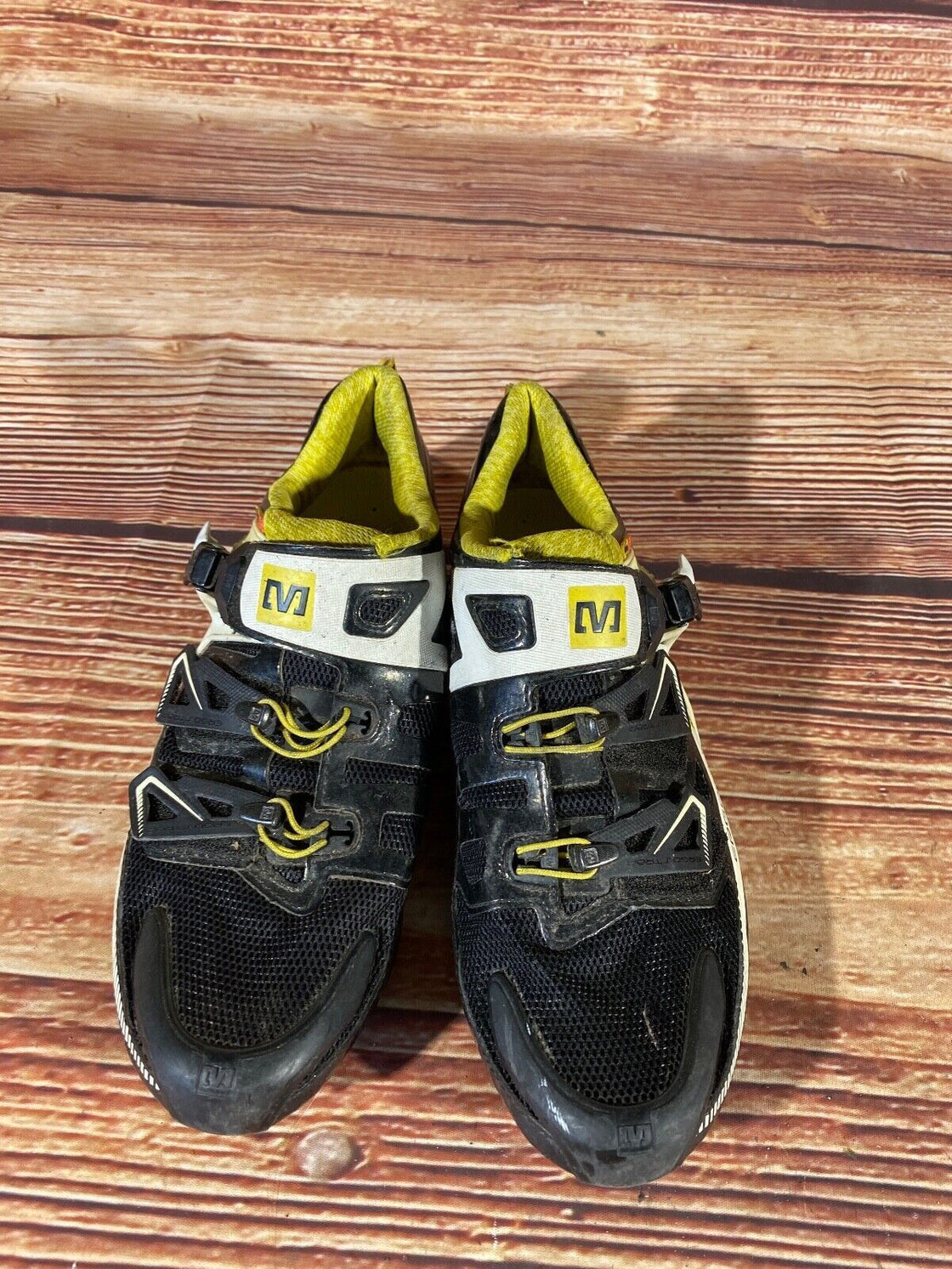 MAVIC Carbon Road Cycling Shoes 3 Bolts Size EU42 2/3  US9 Mondo 270 cs785