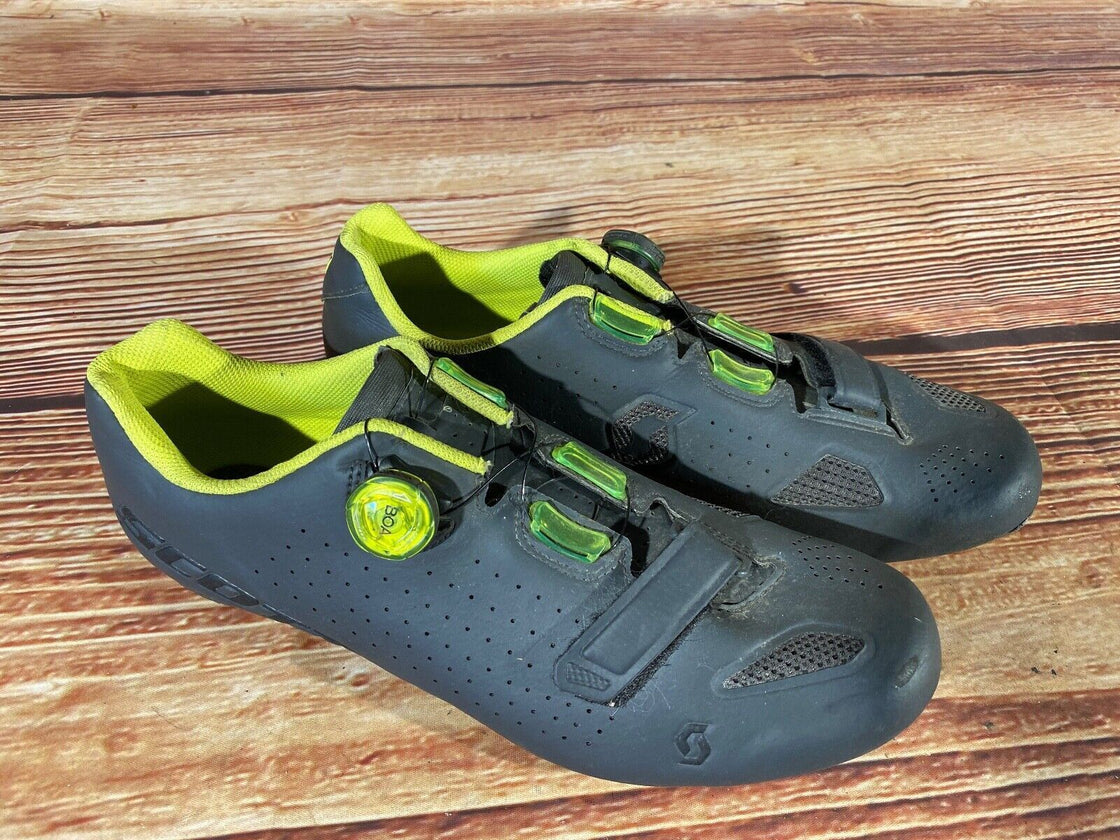 SCOTT Vertec Boa Road Cycling Shoes 3 Bolts Size EU45  US11 Mondo 290 cs755