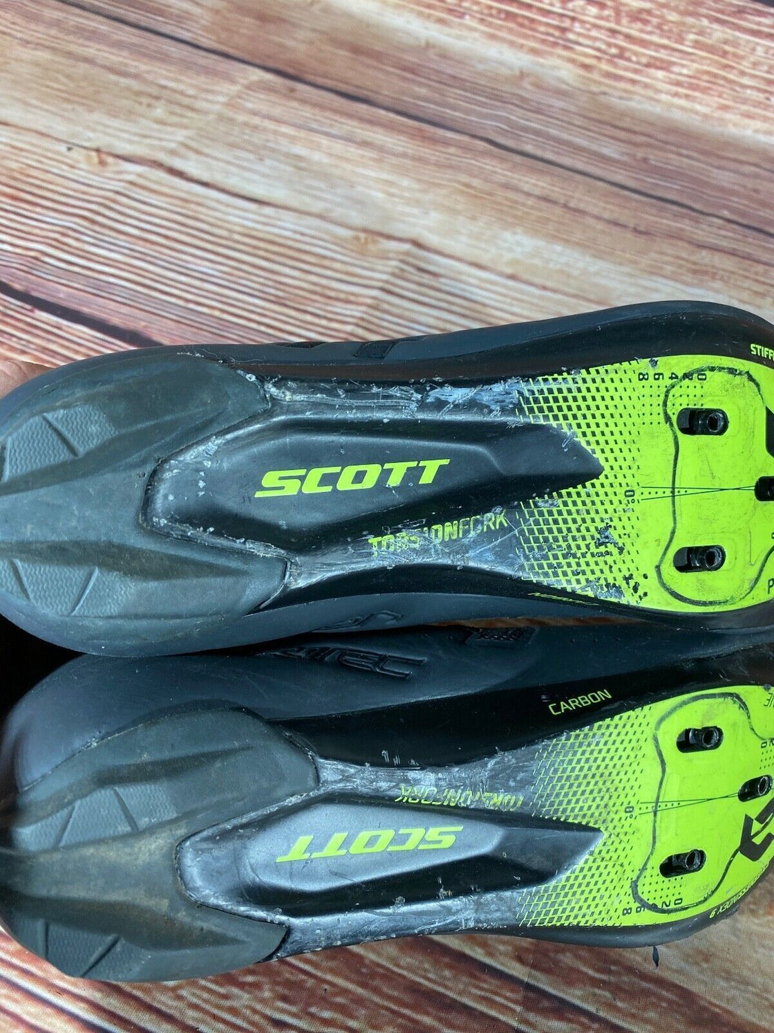 SCOTT Vertec Boa Road Cycling Shoes 3 Bolts Size EU45  US11 Mondo 290 cs755