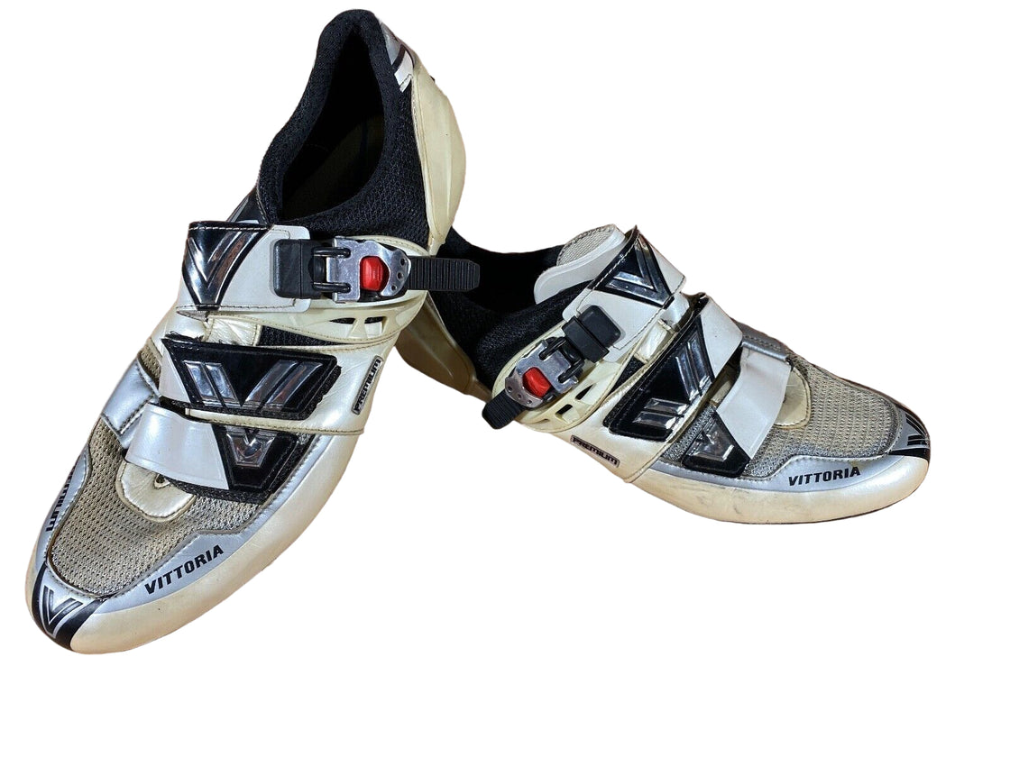 VITTORIA Carbon Premium Road Cycling Shoes Size EU46 US11 Mondo 285 cs793