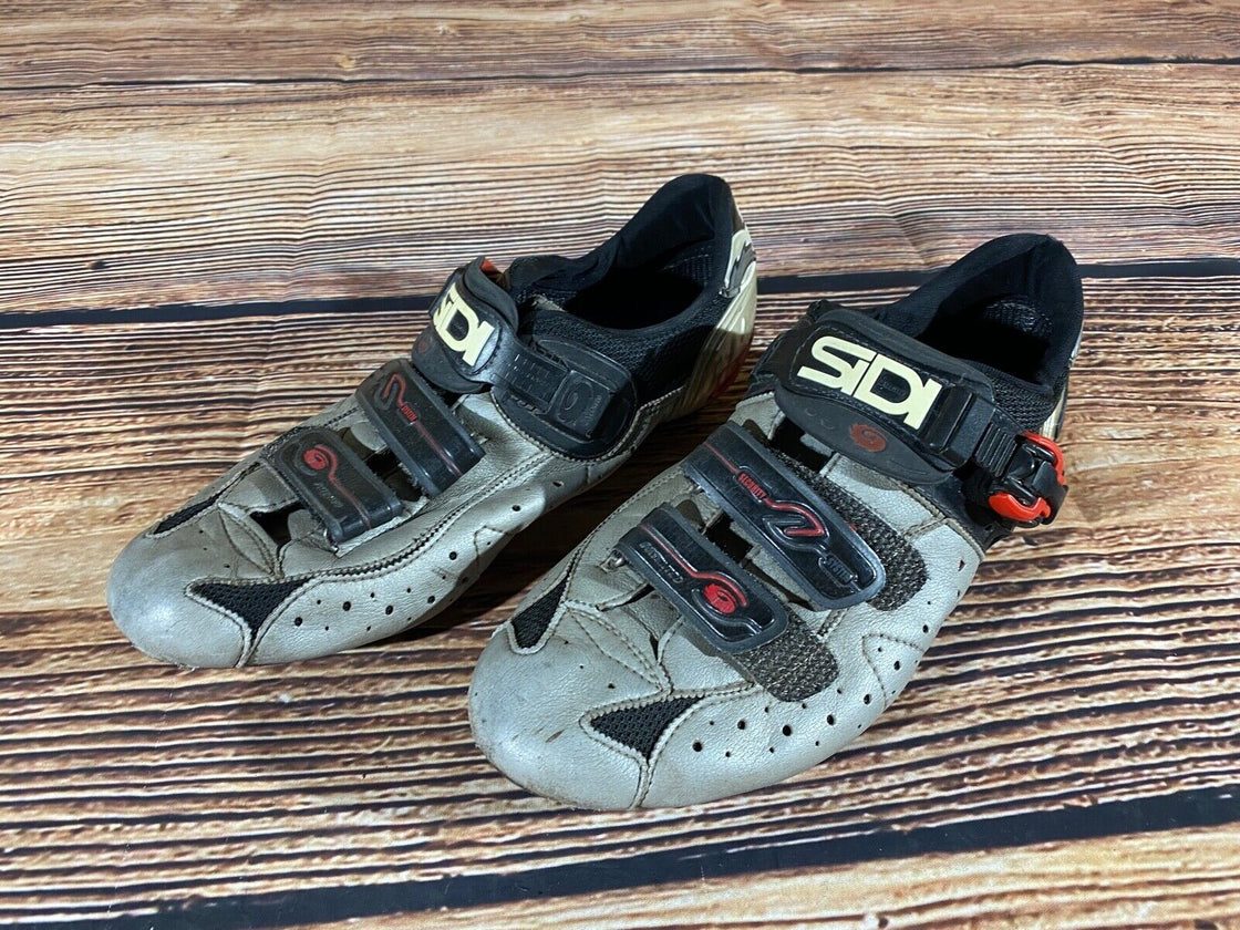SIDI Road Cycling Shoes Biking Boots Shoes Size EU45 US10.5 Mondo 276 cs874