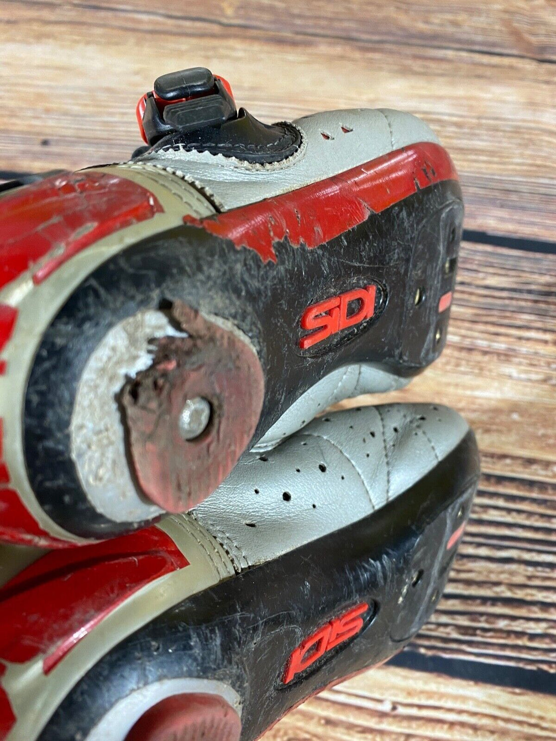 SIDI Road Cycling Shoes Biking Boots Shoes Size EU45 US10.5 Mondo 276 cs874