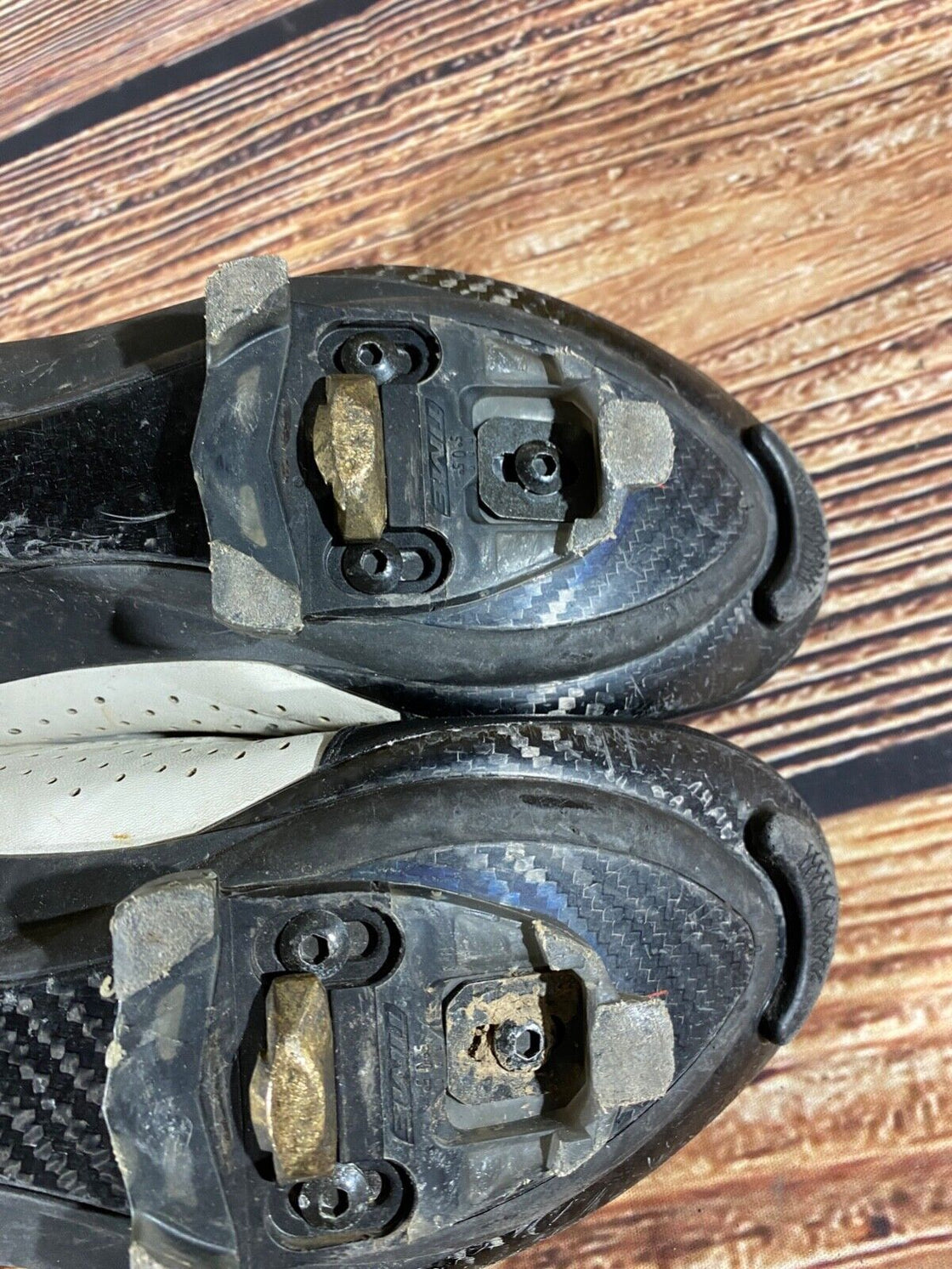 FIZIK Carbon Road Cycling Shoes Biking EU44 US10.5 Mondo 280 Time Cleats cs796