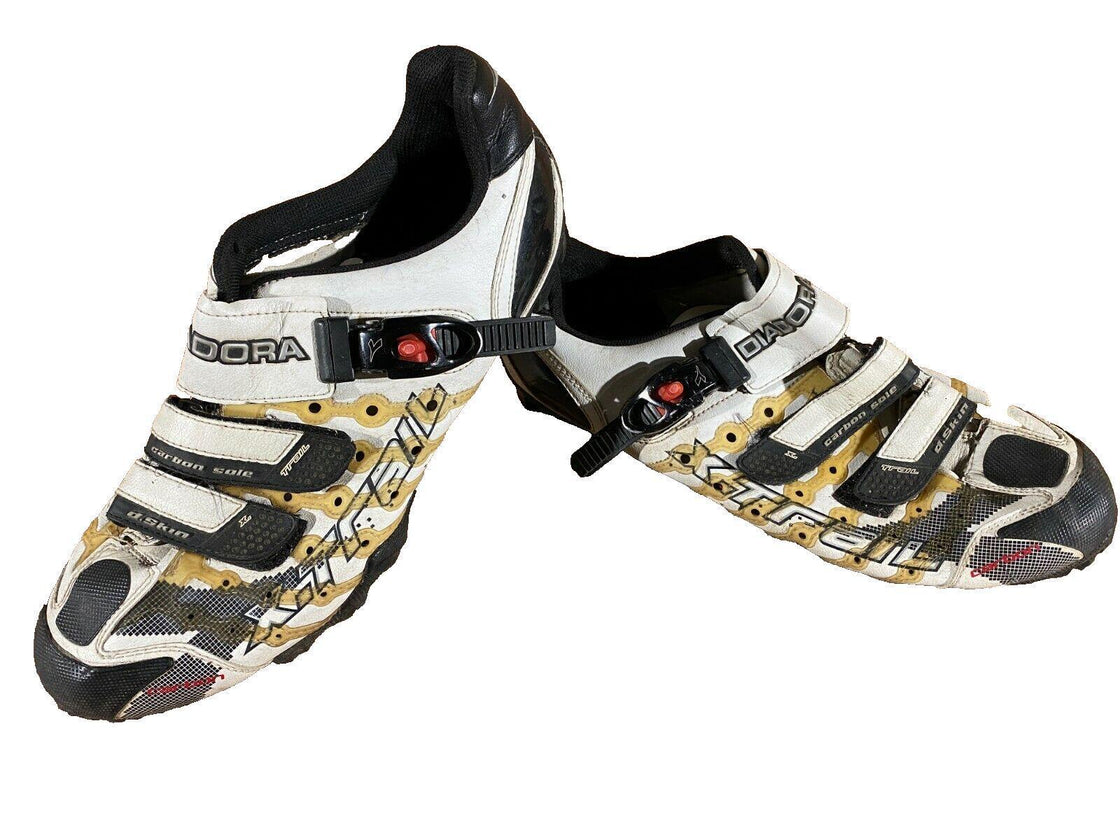 DIADORA X-Trail Carbon Cycling MTB Shoes Mountain Bike EU46 US12 Mondo 288 cs953