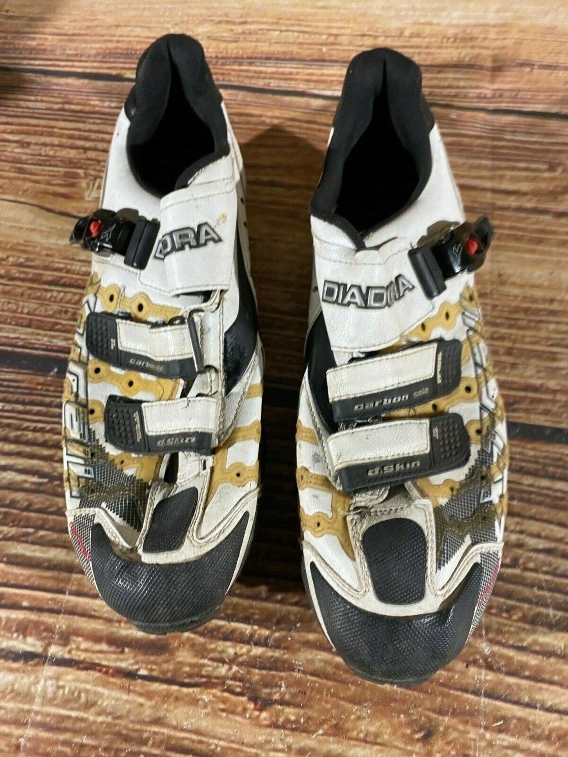 DIADORA X-Trail Carbon Cycling MTB Shoes Mountain Bike EU46 US12 Mondo 288 cs953