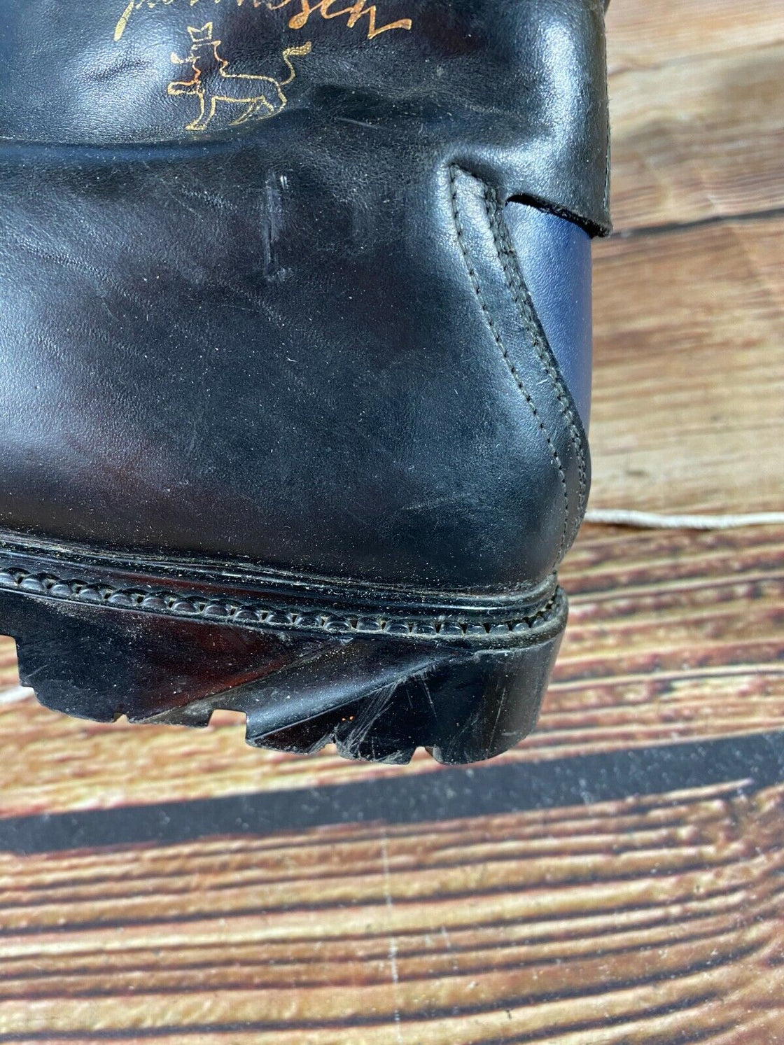 GARMISCH Vintage Alpine Ski Boots EU43 US9 Austria Mondo 278 Cable Binding KL89